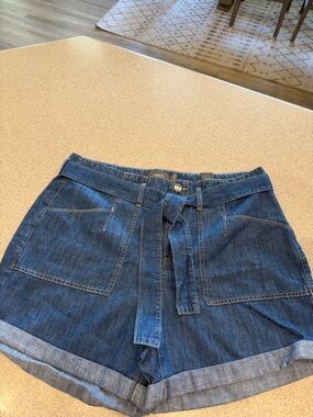 NWT Torrid Denim Tie-Waist Women's Shorts - Blue size 12